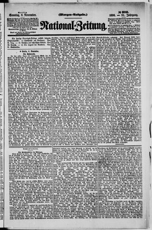 Nationalzeitung vom 06.11.1898