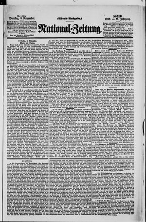 Nationalzeitung vom 08.11.1898