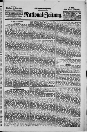 Nationalzeitung on Nov 15, 1898