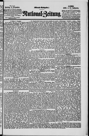 Nationalzeitung vom 02.12.1898