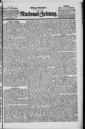 Nationalzeitung vom 16.12.1898