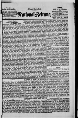 Nationalzeitung vom 16.12.1898