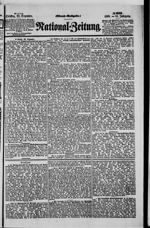 Nationalzeitung on Dec 20, 1898