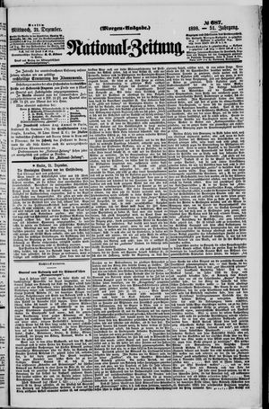 National-Zeitung vom 21.12.1898