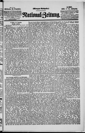 Nationalzeitung vom 28.12.1898