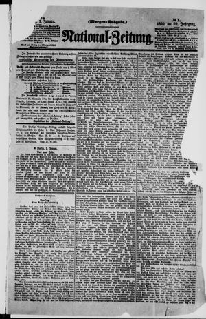 Nationalzeitung vom 01.01.1899