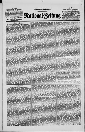 Nationalzeitung vom 05.01.1899