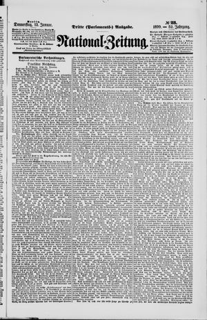 Nationalzeitung on Jan 12, 1899