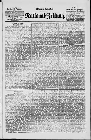 Nationalzeitung on Jan 13, 1899