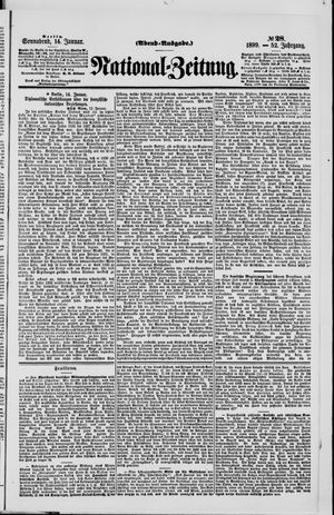 National-Zeitung vom 14.01.1899