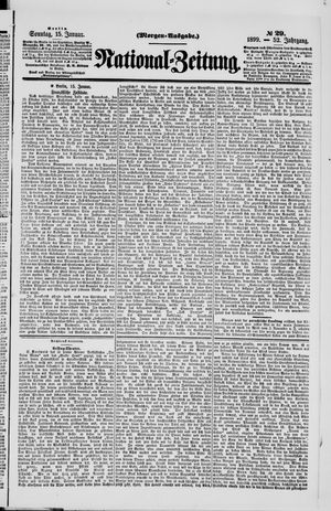 National-Zeitung vom 15.01.1899