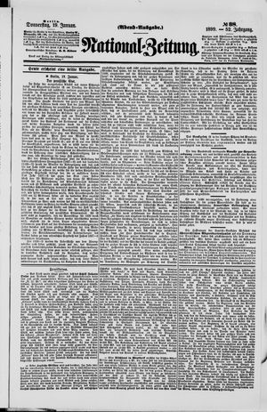 Nationalzeitung vom 19.01.1899