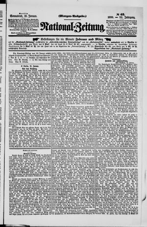 Nationalzeitung on Jan 21, 1899