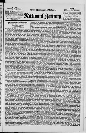 Nationalzeitung on Jan 23, 1899