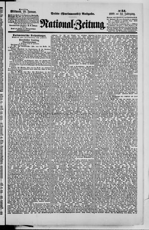 National-Zeitung vom 25.01.1899