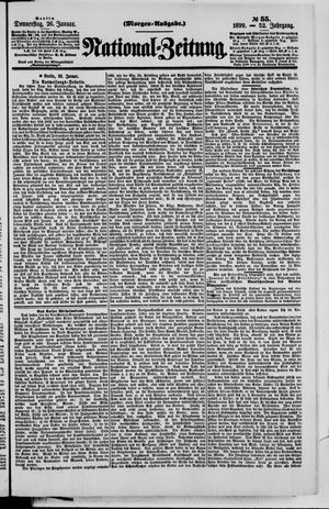 Nationalzeitung vom 26.01.1899