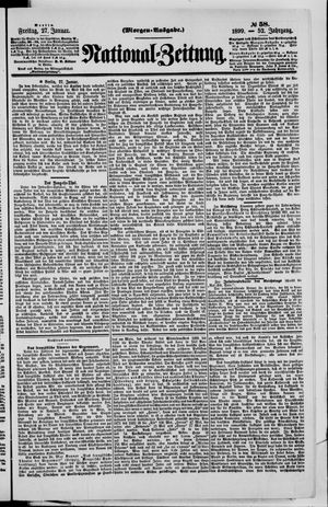 Nationalzeitung vom 27.01.1899