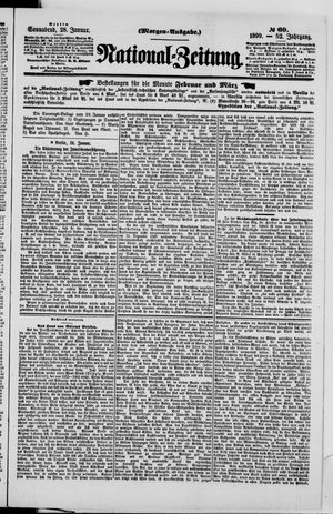 Nationalzeitung vom 28.01.1899
