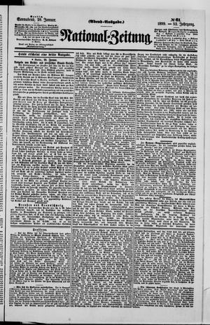 Nationalzeitung vom 28.01.1899