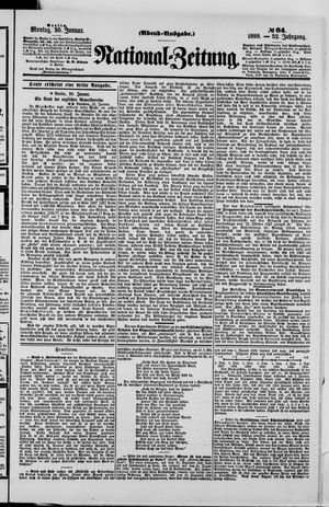 Nationalzeitung vom 30.01.1899