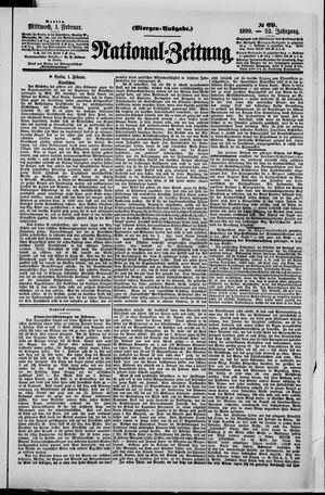 Nationalzeitung vom 01.02.1899