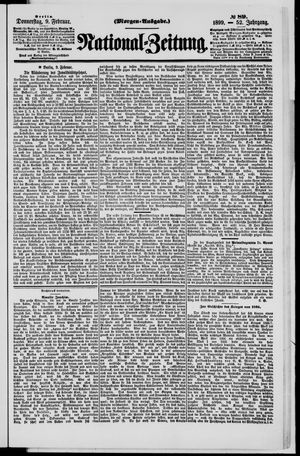 Nationalzeitung on Feb 9, 1899