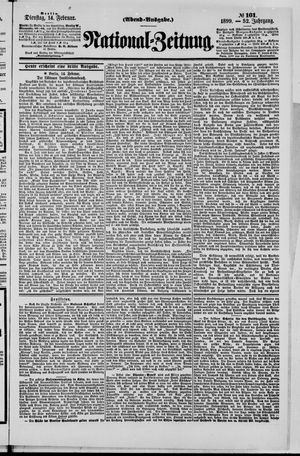 Nationalzeitung vom 14.02.1899