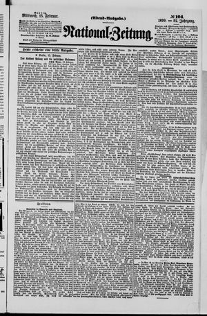 Nationalzeitung on Feb 15, 1899