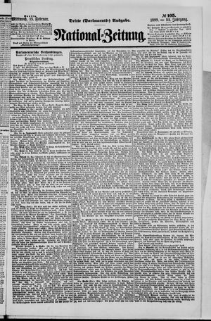 Nationalzeitung on Feb 15, 1899