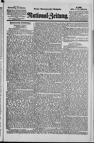 Nationalzeitung on Feb 16, 1899