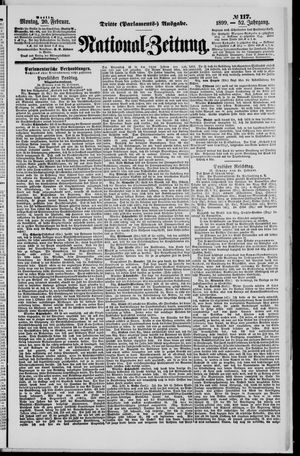 Nationalzeitung vom 20.02.1899