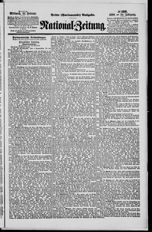 Nationalzeitung vom 22.02.1899