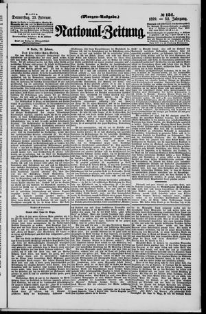 Nationalzeitung vom 23.02.1899