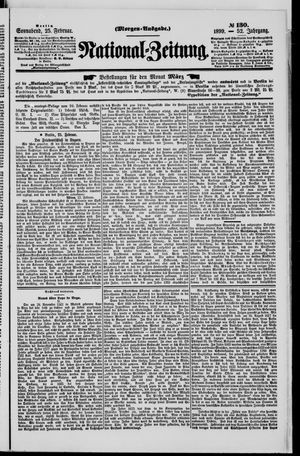 Nationalzeitung vom 25.02.1899