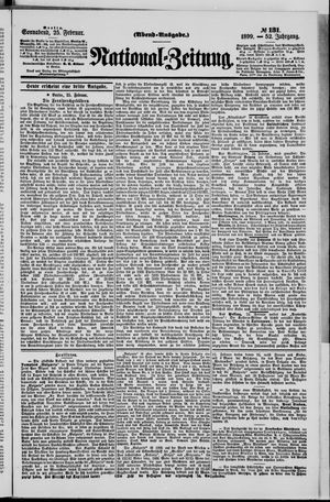 Nationalzeitung on Feb 25, 1899