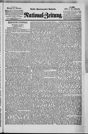 Nationalzeitung vom 27.02.1899