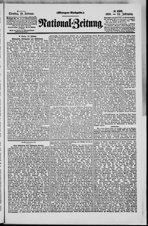 Nationalzeitung vom 28.02.1899