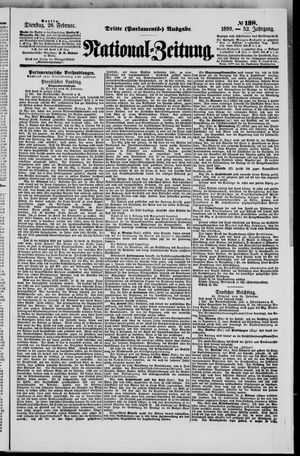 Nationalzeitung vom 28.02.1899