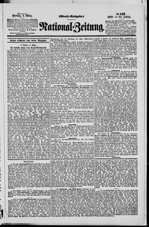Nationalzeitung vom 03.03.1899