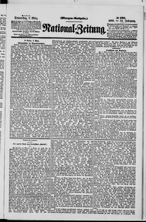 Nationalzeitung vom 09.03.1899
