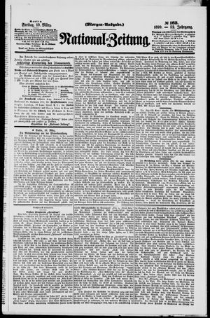 Nationalzeitung vom 10.03.1899