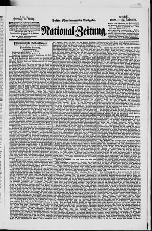 Nationalzeitung vom 10.03.1899