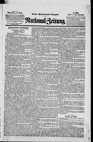 Nationalzeitung vom 11.03.1899