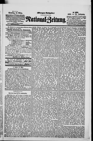 Nationalzeitung vom 12.03.1899