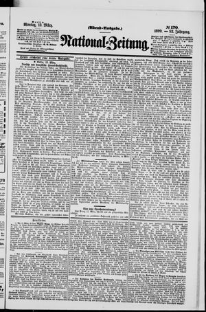 Nationalzeitung vom 13.03.1899