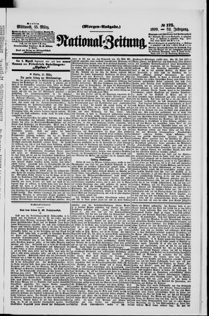 Nationalzeitung vom 15.03.1899