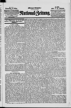 Nationalzeitung vom 16.03.1899