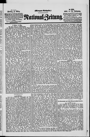 Nationalzeitung vom 17.03.1899