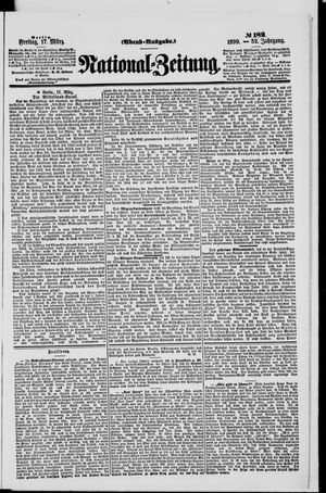 Nationalzeitung on Mar 17, 1899