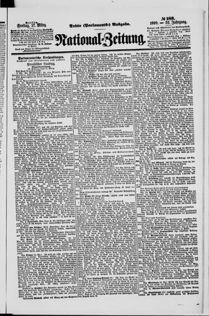 Nationalzeitung vom 17.03.1899